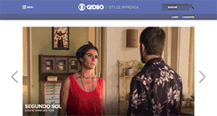 Desktop Screenshot of imprensa.globo.com
