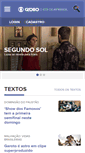 Mobile Screenshot of imprensa.globo.com