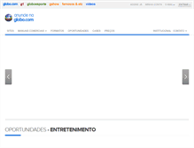 Tablet Screenshot of anuncie.globo.com