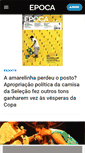 Mobile Screenshot of epoca.globo.com