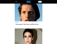 Tablet Screenshot of gq.globo.com