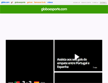 Tablet Screenshot of globoesporte.globo.com
